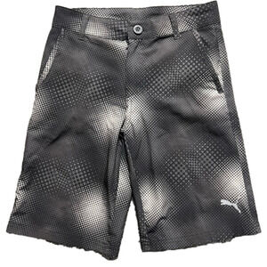 𝅺puma Grey Youth Boy’s Size 8 Hybrid Shorts in EUC